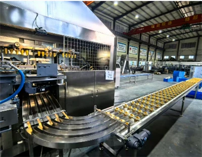 Ny automatisk iswafer keglemaskine er testet